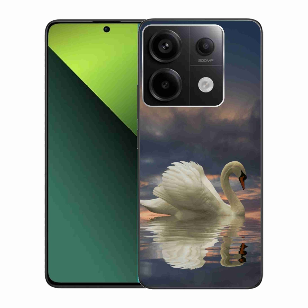 Gél borítás mmCase a Xiaomi Redmi Note 13 Pro 5G/Poco X6 5G számára - hattyú