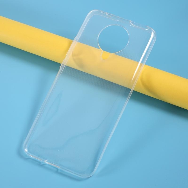 Vékony gél tok a Xiaomi Poco F2 Pro készülékhez - átlátszó