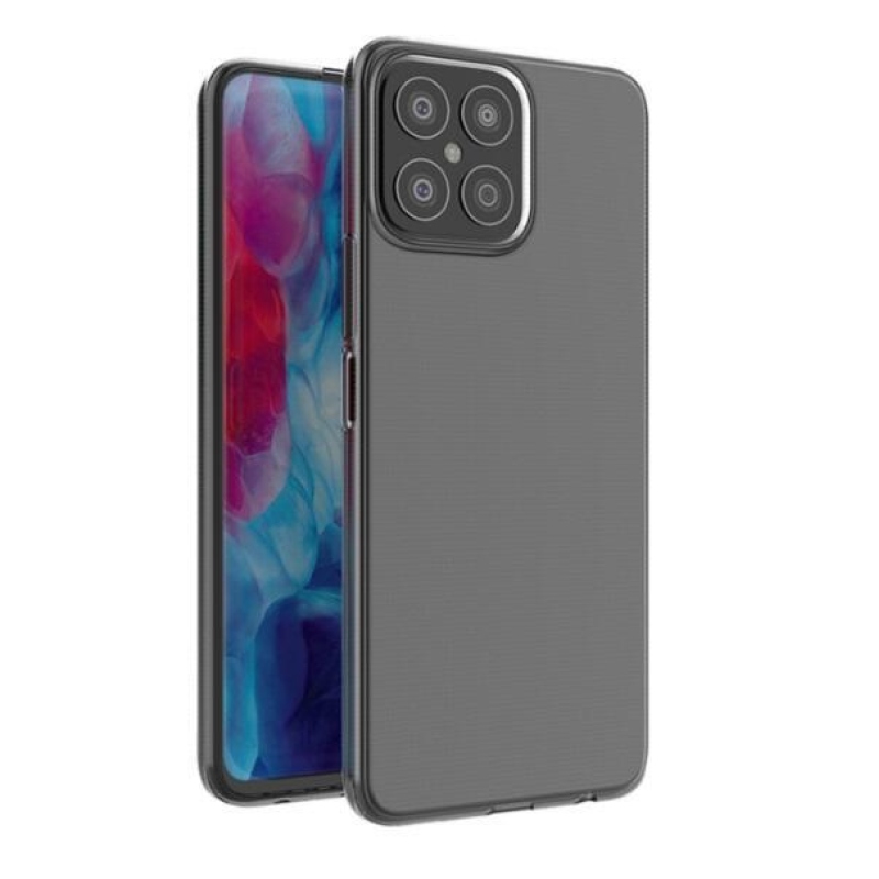 Vékony átlátszó borító a Honor X8-hoz