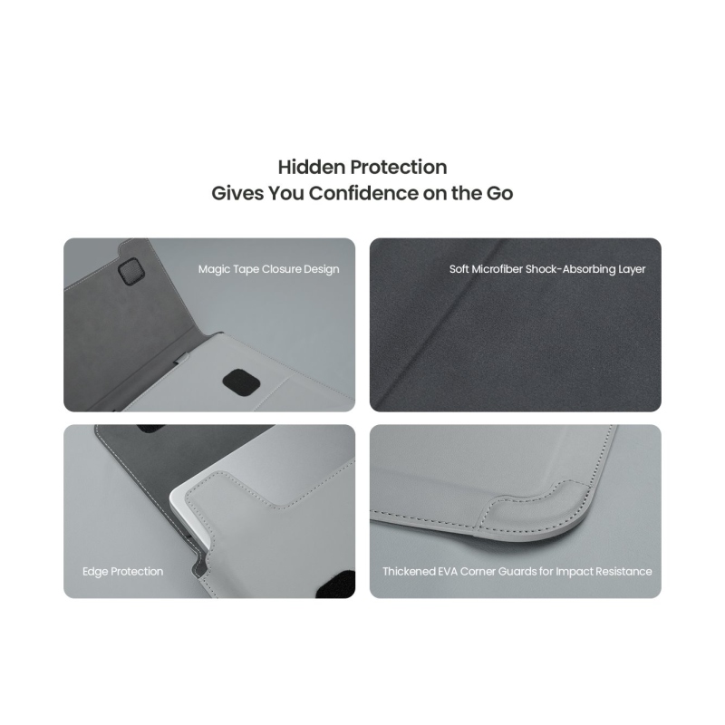 Nillkin Versatile Pro 14,2-es laptop tok, szürke