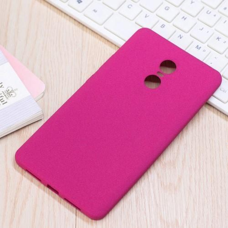 Textúra rugalmas tok a Xiaomi Redmi Note 4X-hez - rózsaszínű