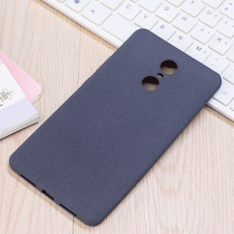 Rugalmas, textúrás tok Xiaomi Redmi Note 4X-hez - szürke