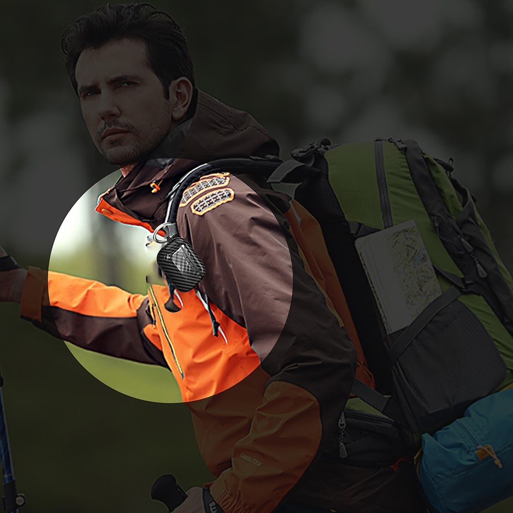 Textures zselés tok Apple AirPods Pro 3 készülékhez - Fekete