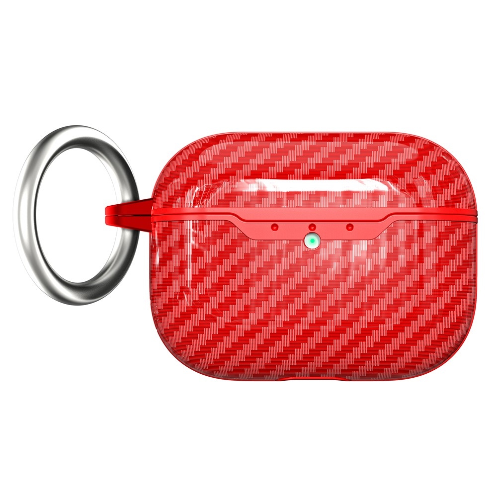 Textures zselés tok Apple AirPods Pro 3 készülékhez - piros