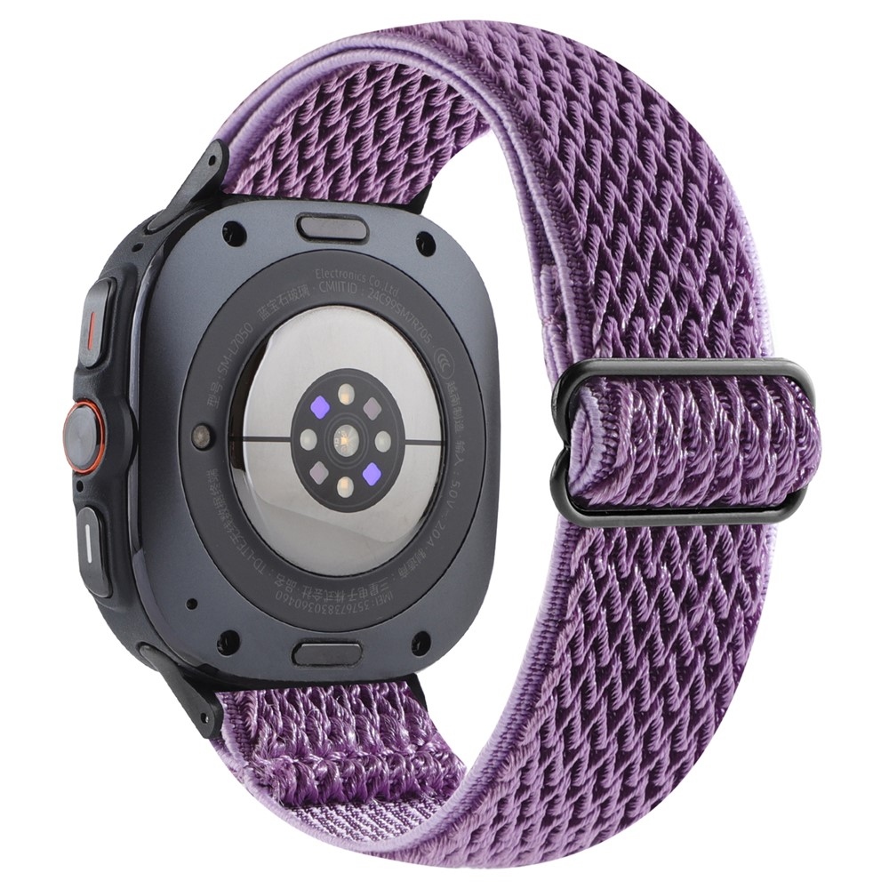 Texwave nylon szíj a Samsung Galaxy Watch Ultra (2025) 47 mm-es modellhez – lila