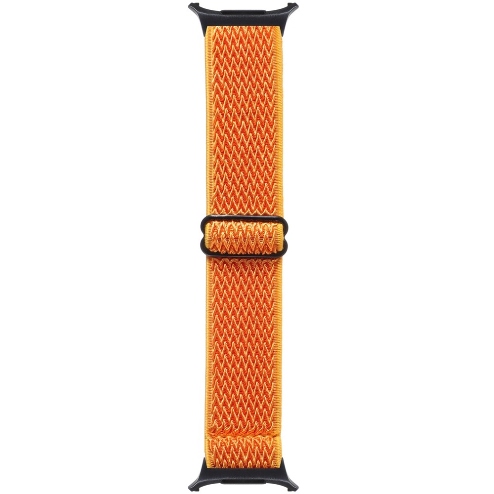 Texwave nylon szíj a Samsung Galaxy Watch Ultra (2025) 47 mm-es modellhez – narancssárga
