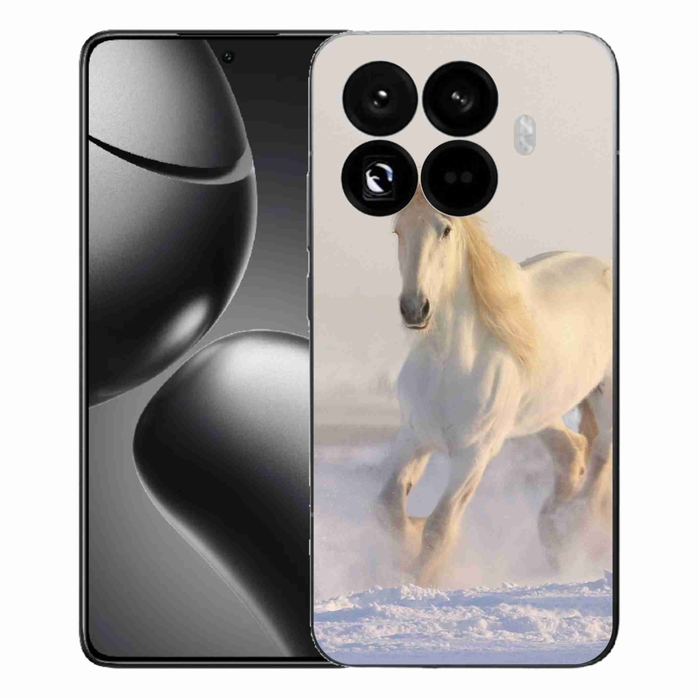 Gél borítás mmCase a Xiaomi 15T Pro számára - ló a hóban