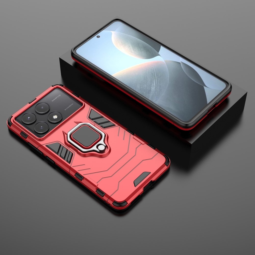 Guardy tartós borító a Xiaomi Poco X6 Pro 5G készülékhez - piros