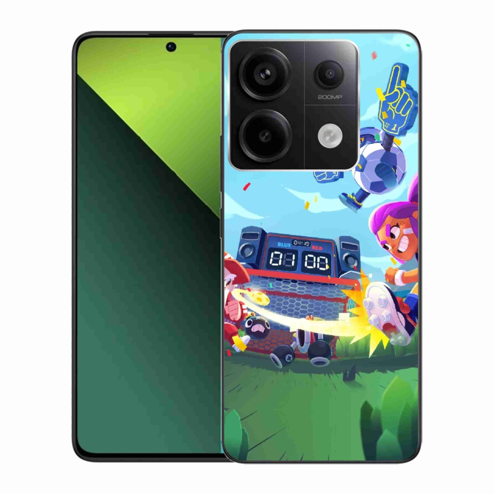 Gél borítás mmCase a Xiaomi Redmi Note 13 Pro 5G/Poco X6 5G számára - verekedés csillagok 1