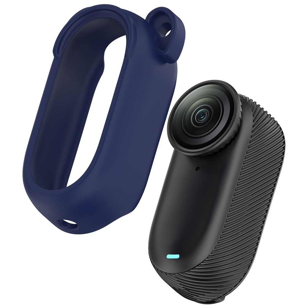 Szilikon védőtok Insta360 GO 3 / GO 3S készülékhez - sötétkék