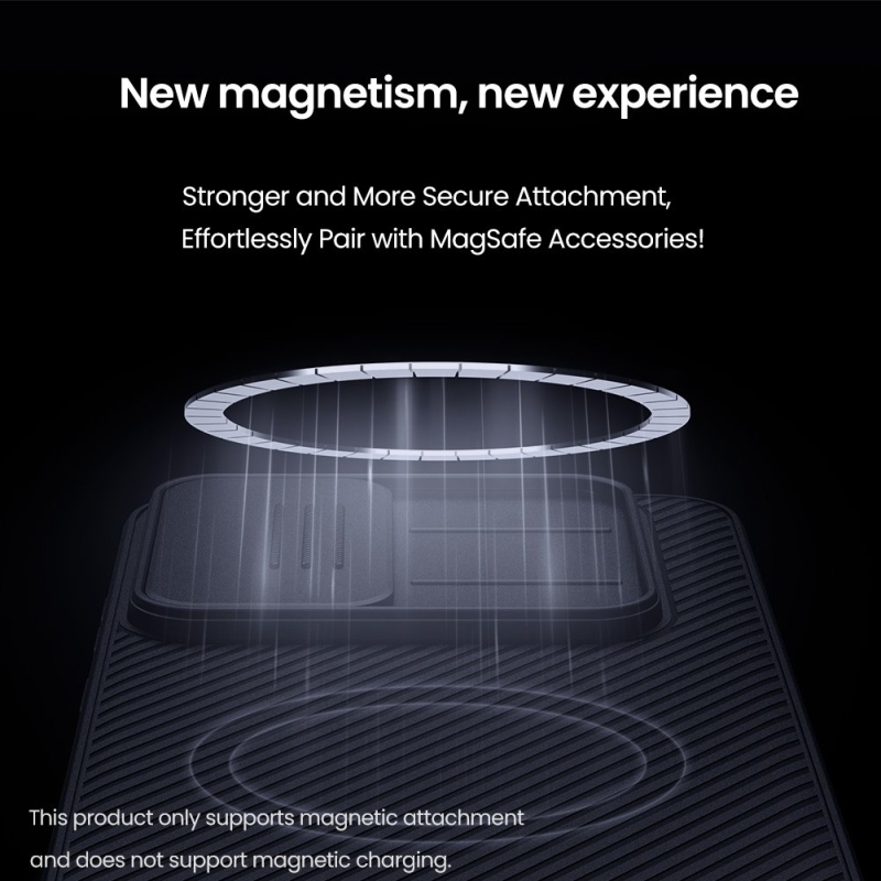 Nillkin CamShield PRO mágneses hátlap Samsung Galaxy S25 FE Fekete