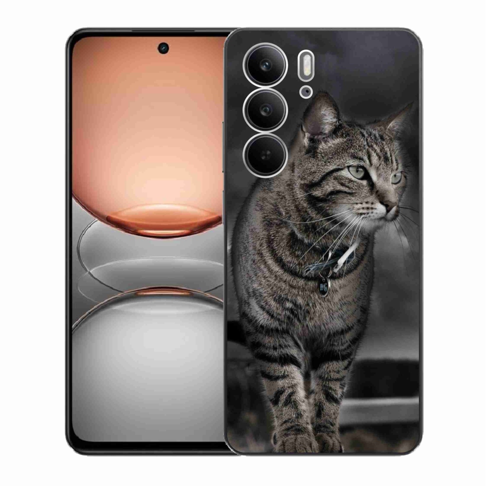 Zselés borítás mmCase a Realme C75 készülékhez - macska