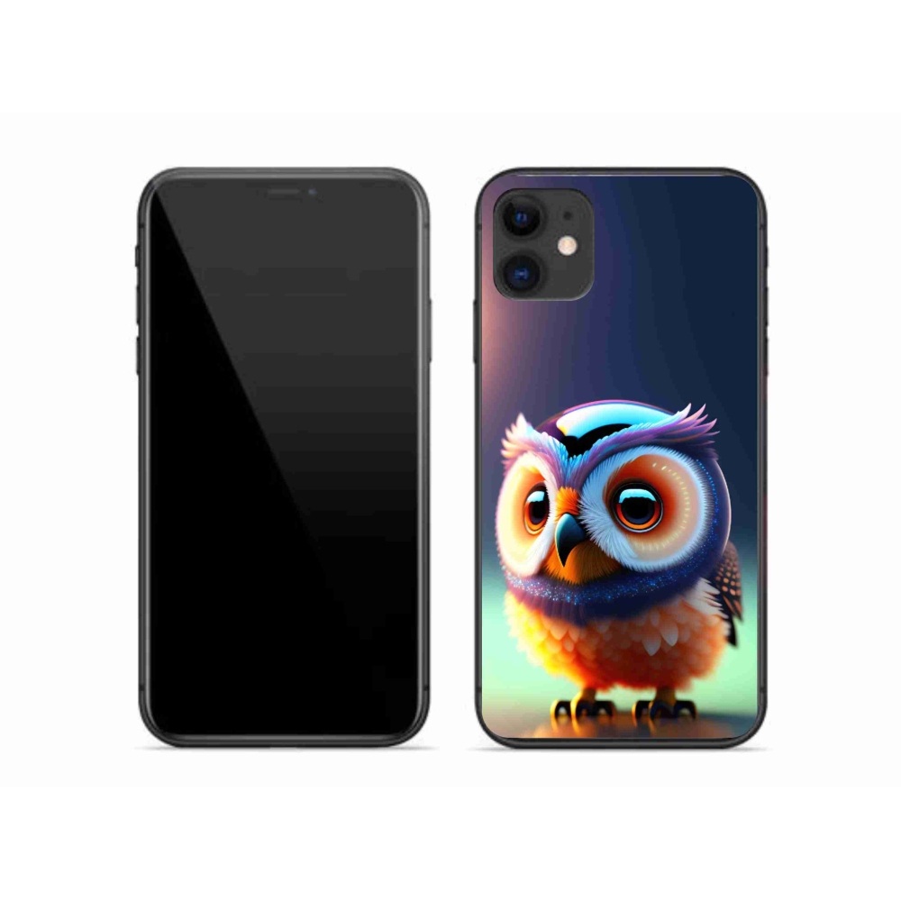 Zselés borítás mmCase iPhone 11 készülékhez - bagoly