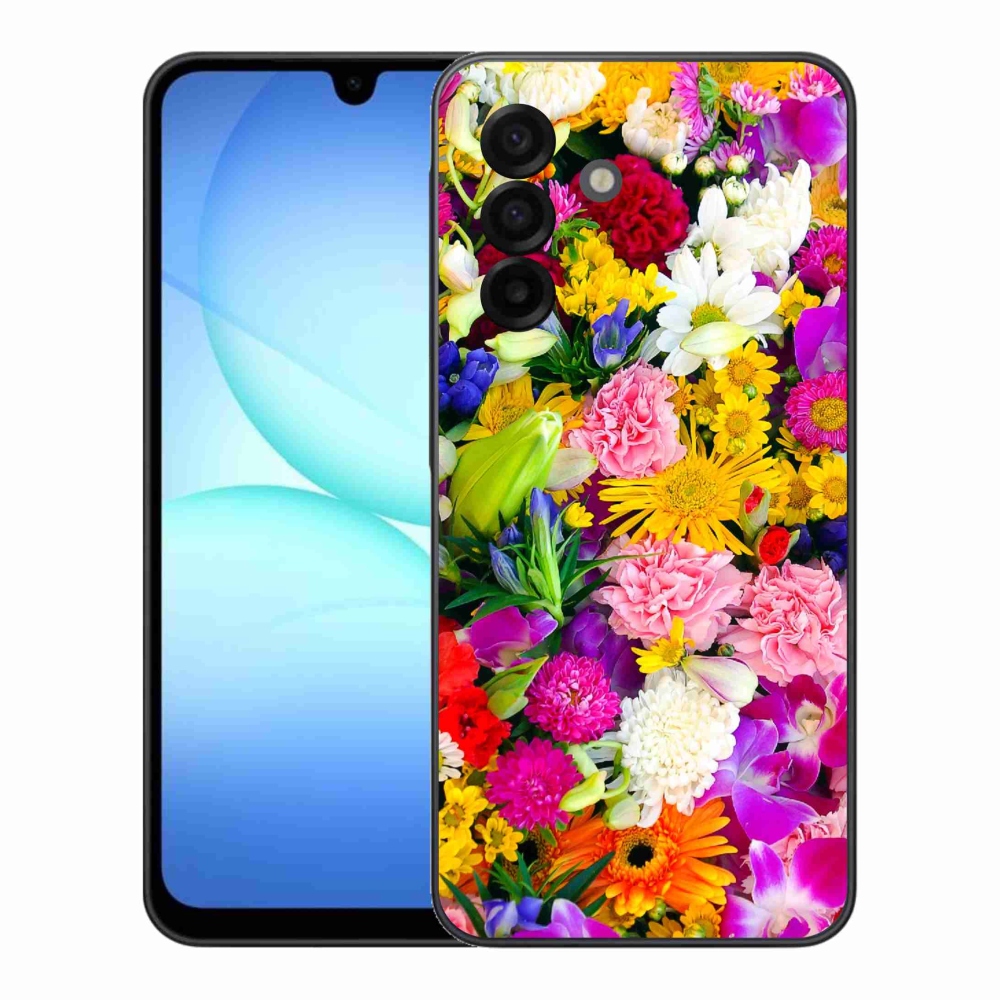 Gél borítás mmCase Samsung Galaxy A17 4G/5G - virágok 12