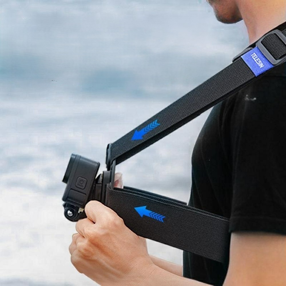 TELESIN mellkaspánt gyorskioldóval GoPro Hero 13 és Insta360 Ace Pro 2 kamerákhoz