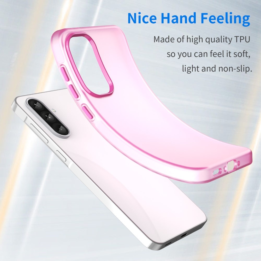 Candys matt zselés tok Samsung Galaxy A36 5G/A56 5G - rózsaszínű