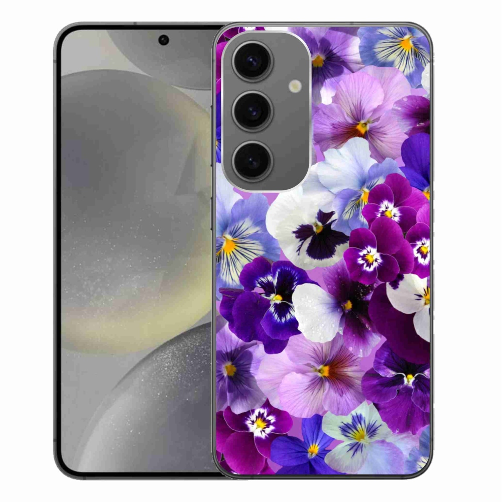 Gél borítás mmCase Samsung Galaxy S24+ - virágok 9