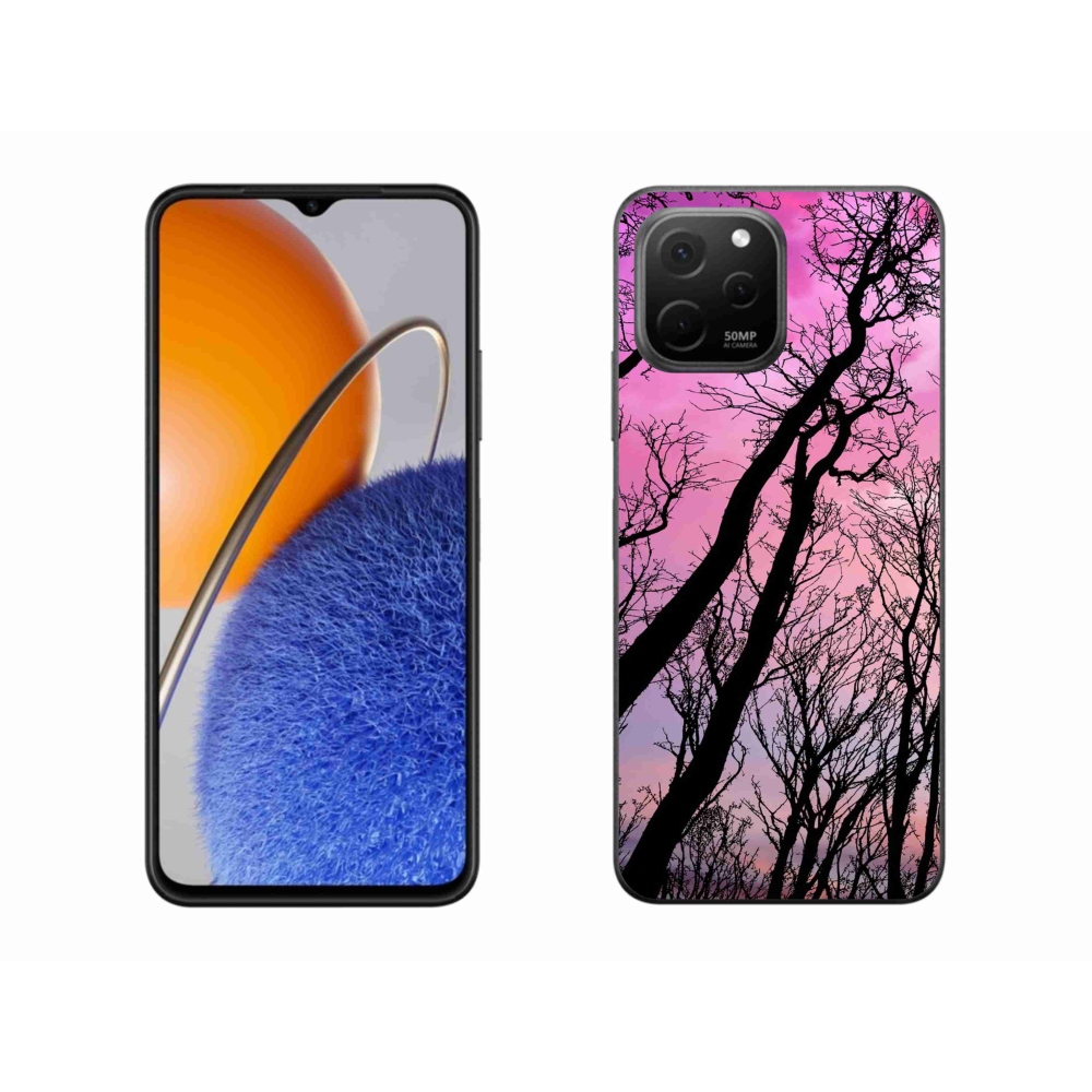 Gél tok mmCase a Huawei Nova Y61-hez - kidőlt fák