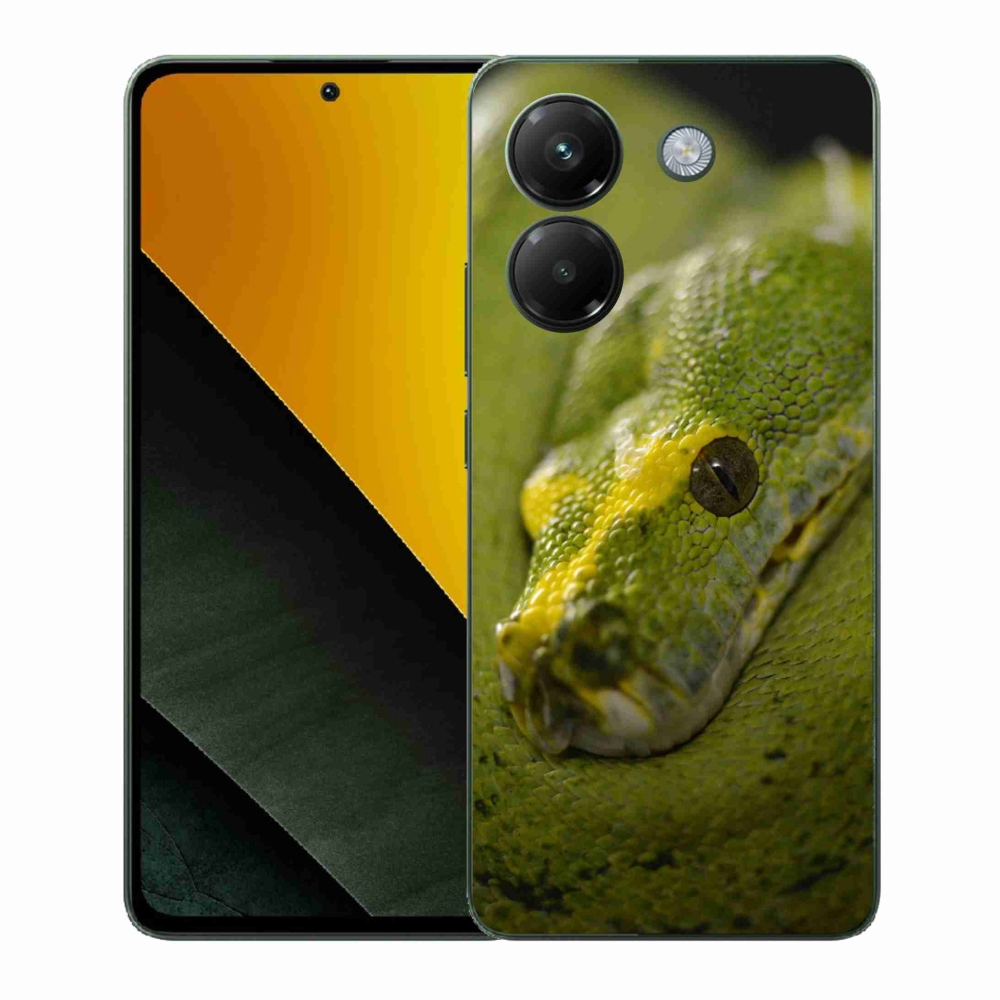 Gél borítás mmCase a Xiaomi Poco M7 Pro 5G-hez - kígyó 2