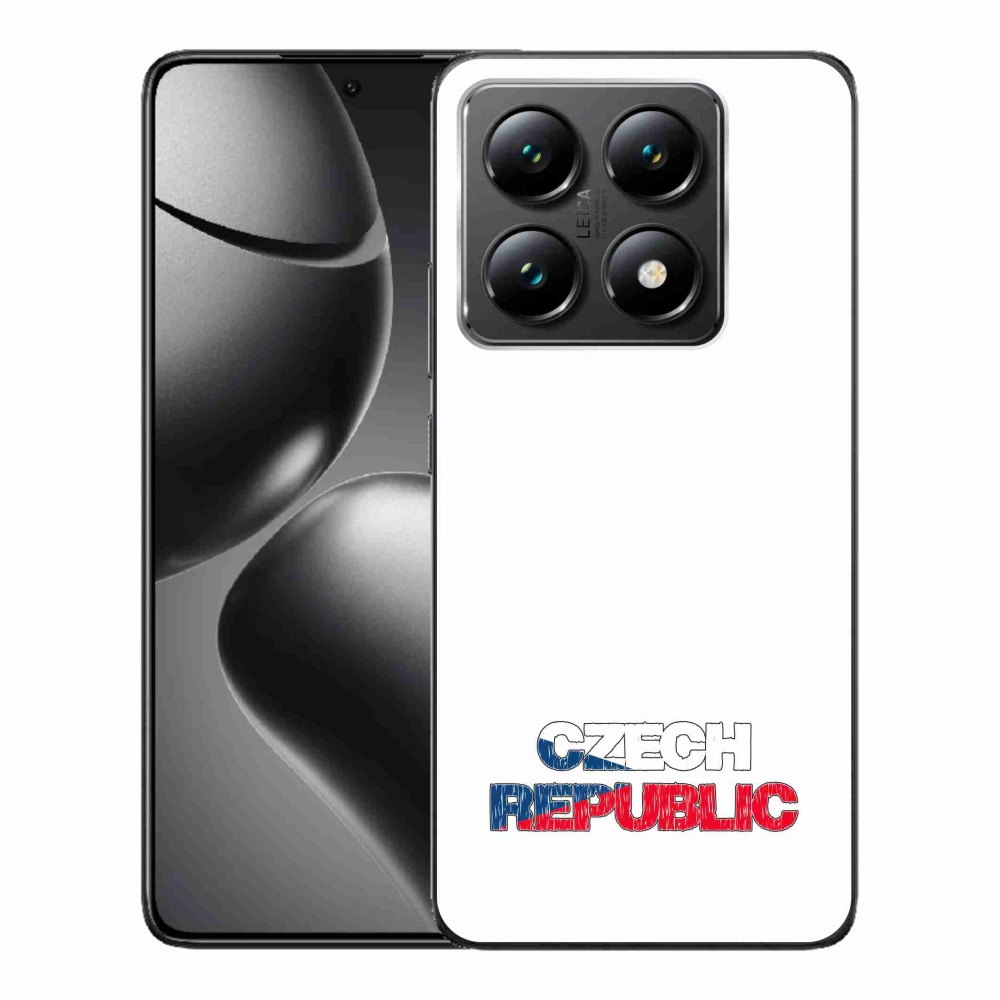 Gél borítás mmCase a Xiaomi 14T-hez - Csehország fehér háttér
