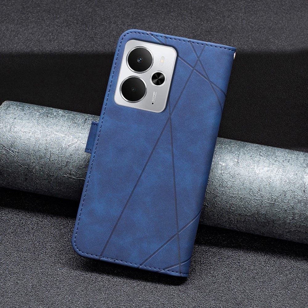 COLOR BNF könyvtáska a Realme 14 5G készülékhez - kék