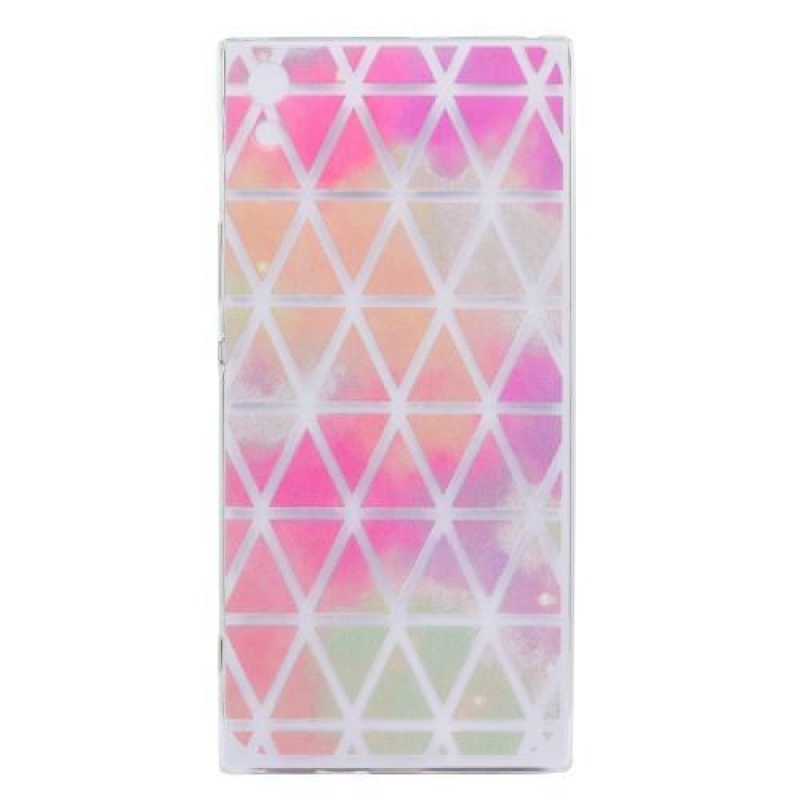 Vékony zselés tok a Sony Xperia XA1 Ultra készülékhez - háromszög