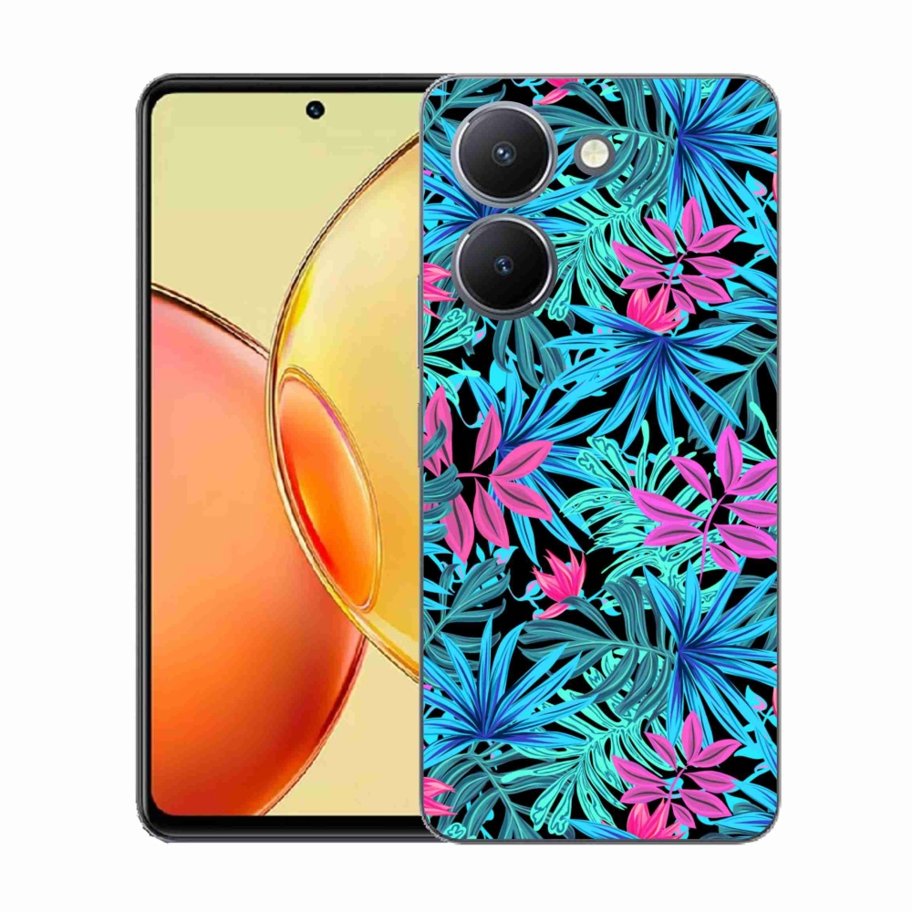 Zselés borítás mmCase a Vivo Y36-hoz - virágok 3