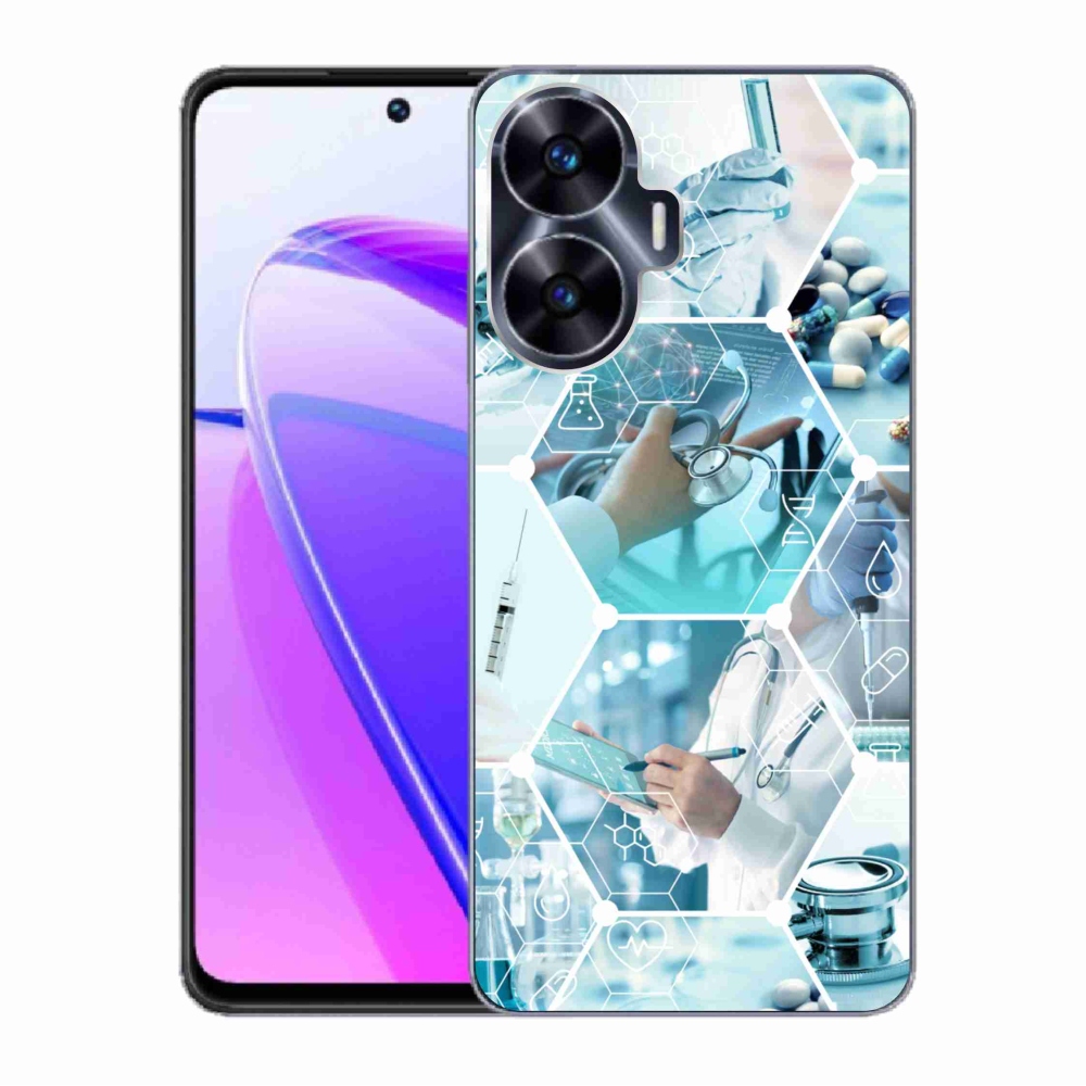 Gél borító mmCase a Realme C55 készülékhez - egészség