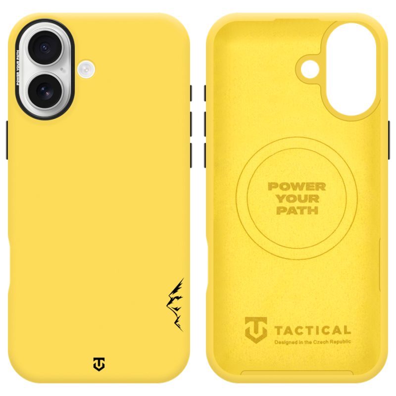 Tactical MagForce Velvet Smoothie 2.0 tok az Apple iPhone 17-hez, banánszínű