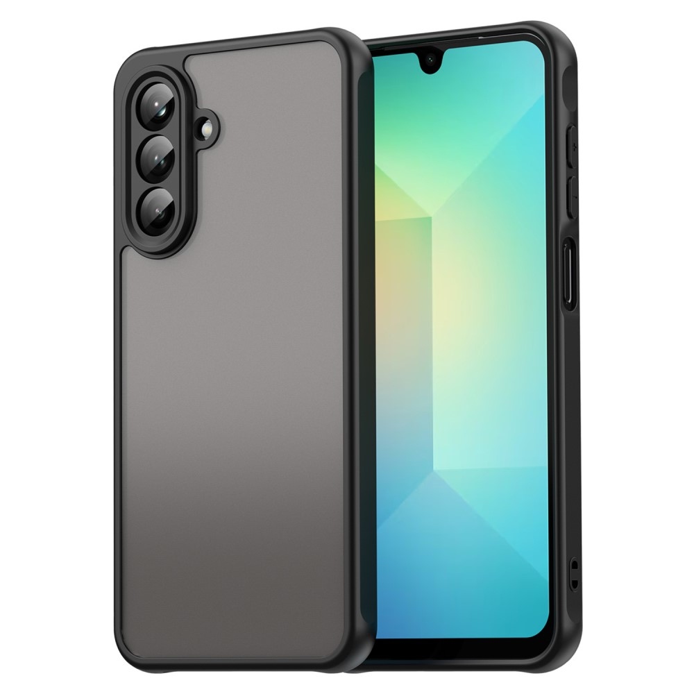 Zselés tok kemény hátlappal Samsung Galaxy A26 5G - fekete