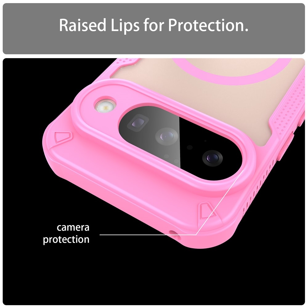 Froste tartós védőborítás MagSafe-val a Google Pixel 10 készülékhez - rózsaszín