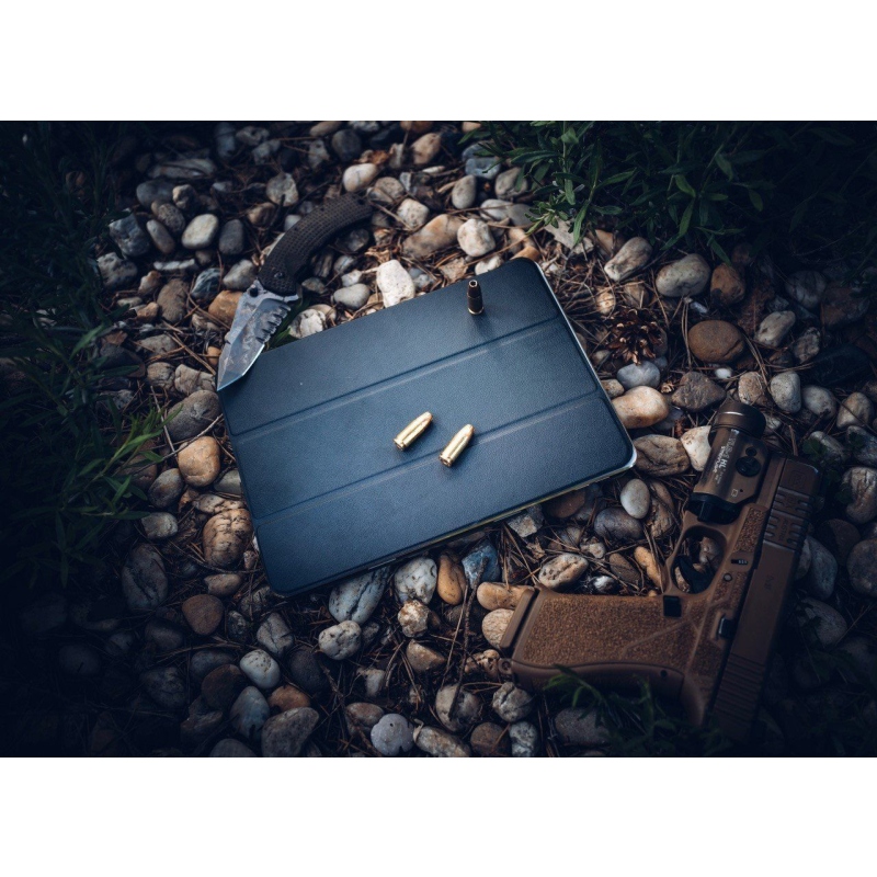 Taktikai könyv Tri Fold Case for Xiaomi Pad 8 Pro Fekete