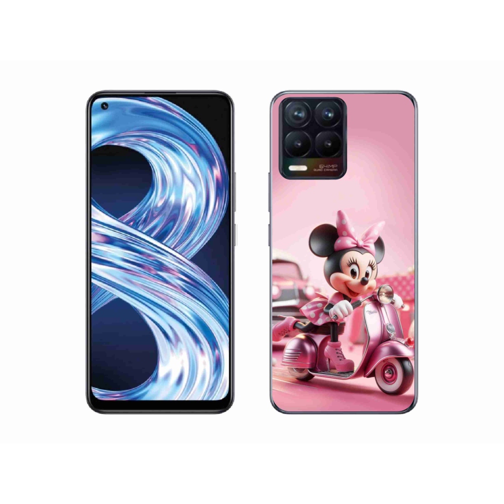 Gél borítás mmCase a Realme 8 4G készülékhez - minnie 1