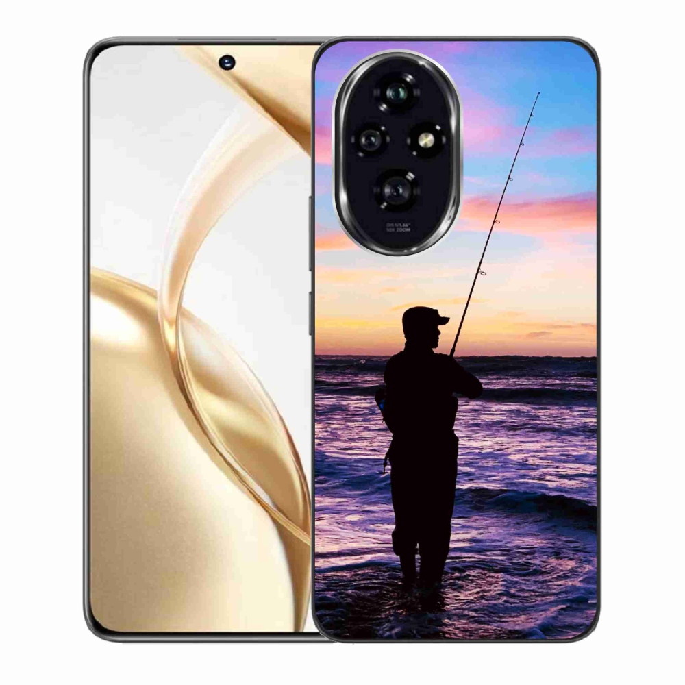 Zselés borítás mmCase a Honor 200 5G számára - halászat 1