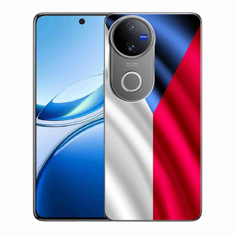 Gél borítás mmCase a Vivo V50 5G - cseh zászlóra