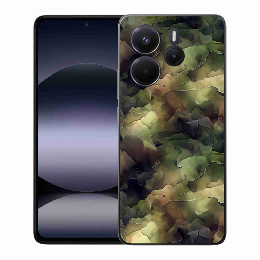 Gél borítás mmCase a Xiaomi Redmi Note 14-hez - terepszínű minta 10