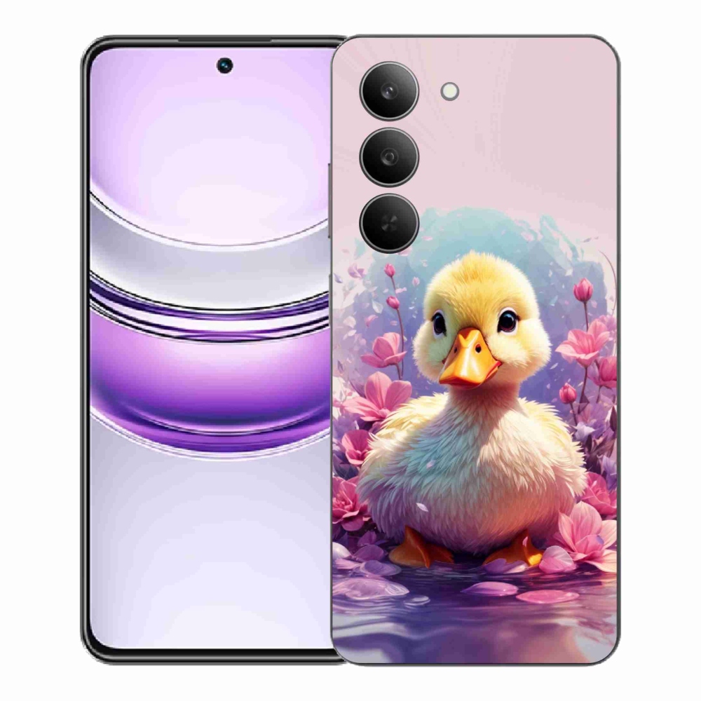 Gél borítás mmCase a Realme 14x 5G készülékhez - kacsa