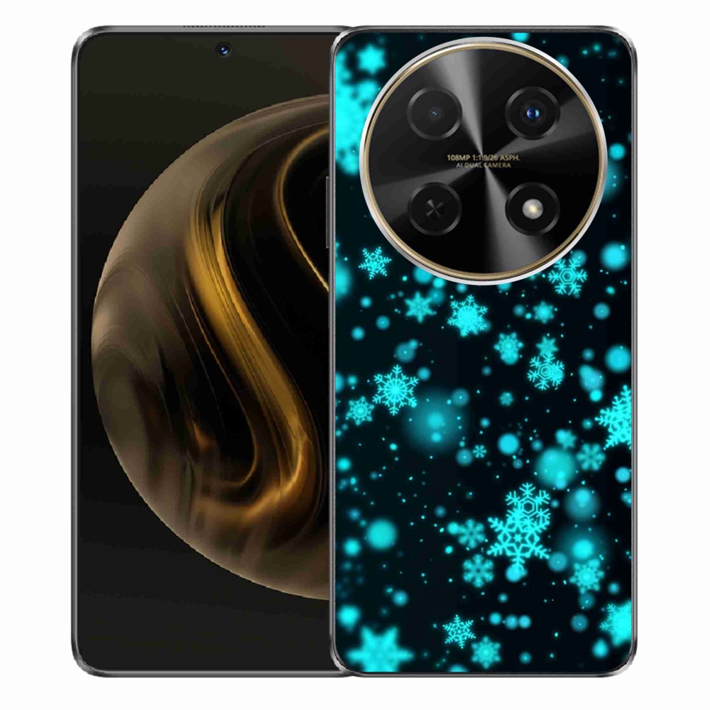 Gél borítás mmCase a Huawei Nova 12i készülékhez - hópelyhek 1