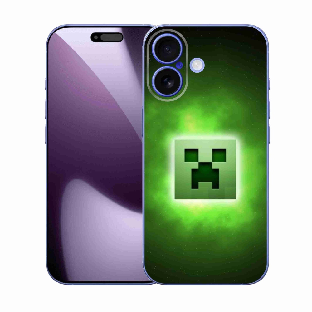 Zselés borítás mmCase iPhone 17 készülékhez - minecraft