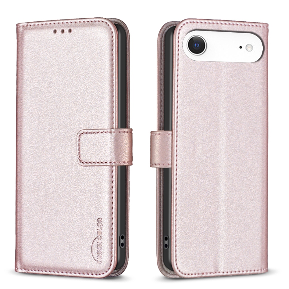 BNF könyvtáska iPhone 17 Air készülékhez - rózsaarany