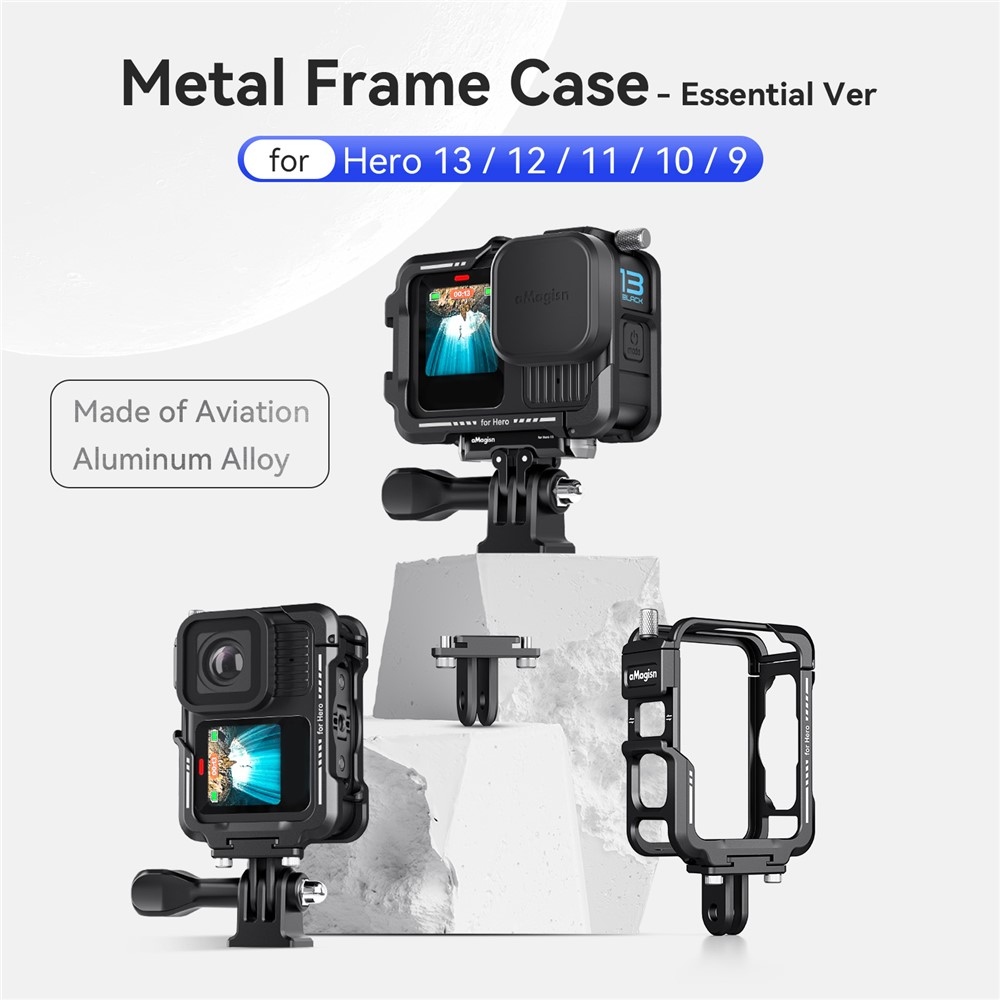 AMAGISN fém védőkeret GoPro Hero 13/12/11/10/9 kamerákhoz