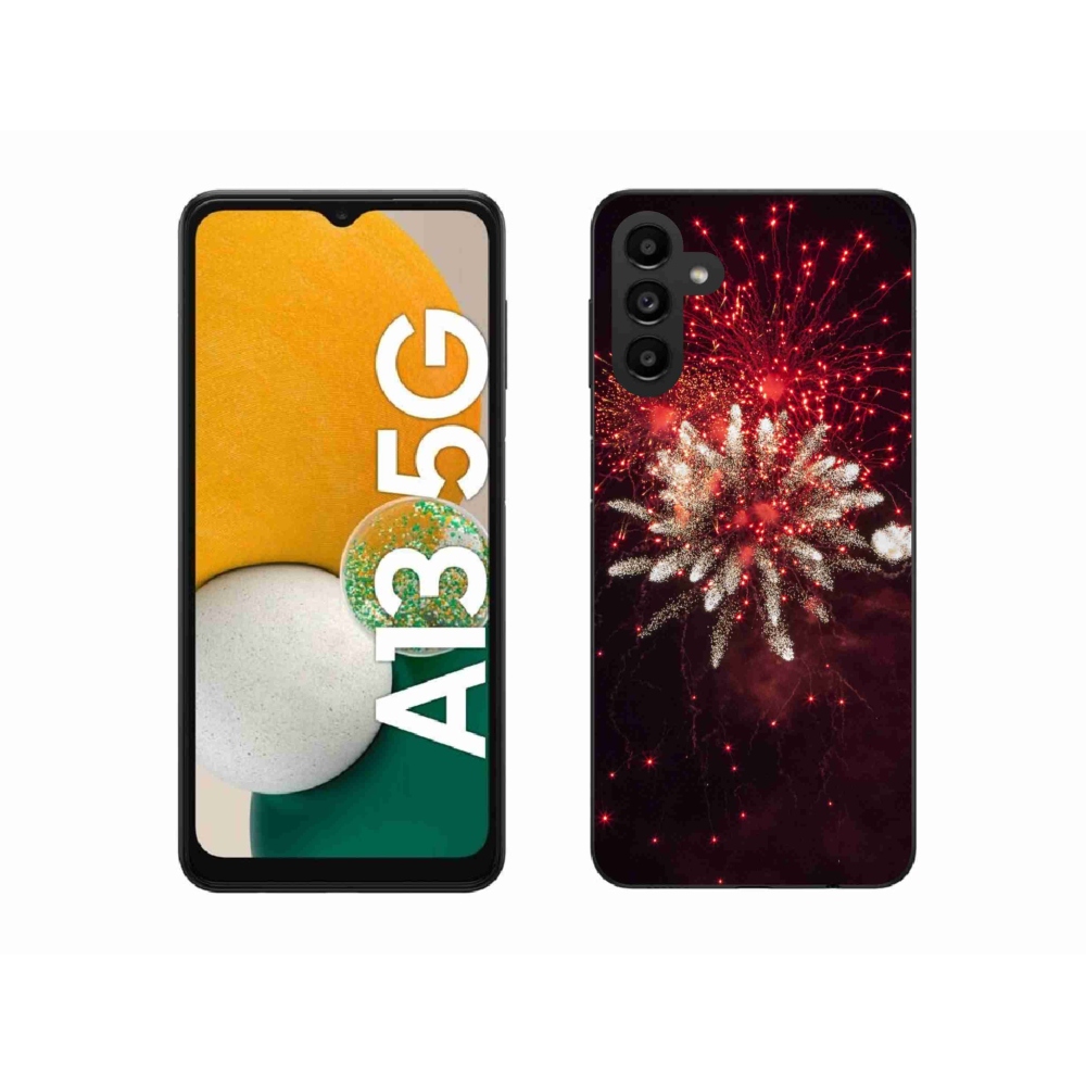 Gél borítás mmCase Samsung Galaxy A13 5G - tűzijáték