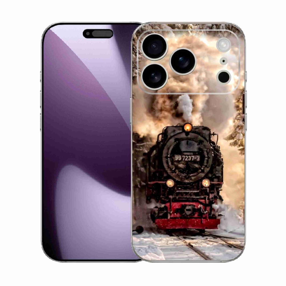 Zselés borítás mmCase iPhone 17 Pro készülékhez - vonat