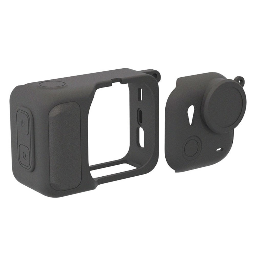 Szilikon védőtok lencsevédővel Insta360 GO Ultra készülékhez - fekete