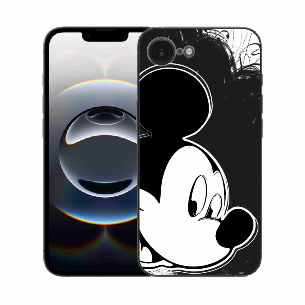 Zselés borítás mmCase iPhone 16e készülékhez - mickey egér 1