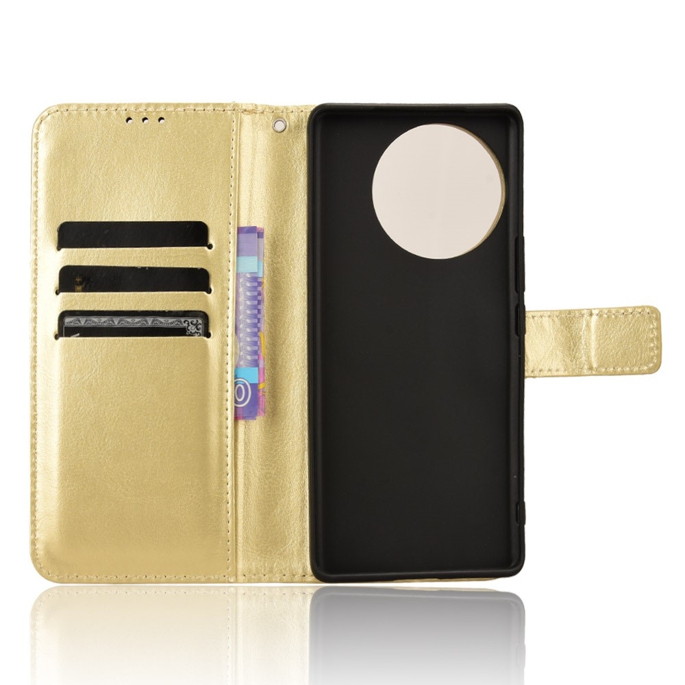 Őrült könyv tok a Vivo V40 Lite 5G-hez - arany színben