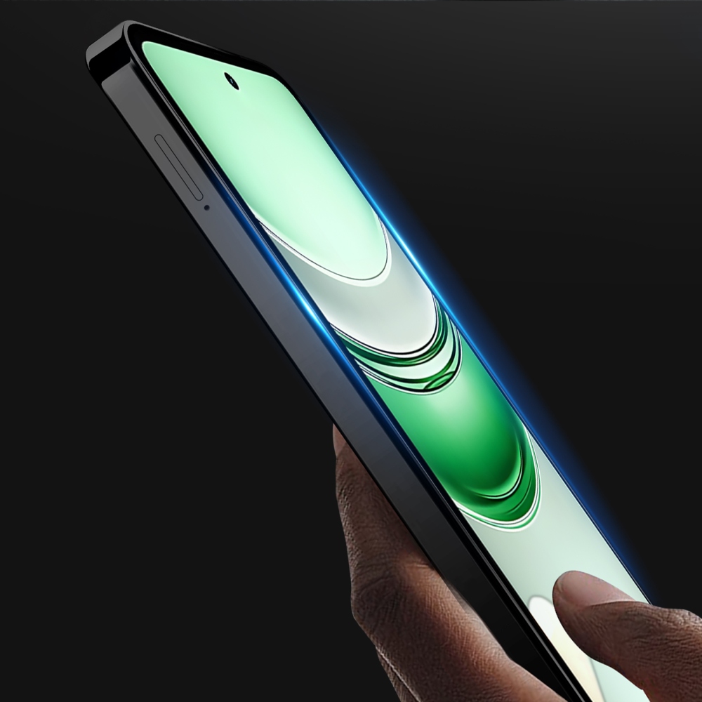 DUX 9D teljes képernyő edzett üveg a Realme C71-en