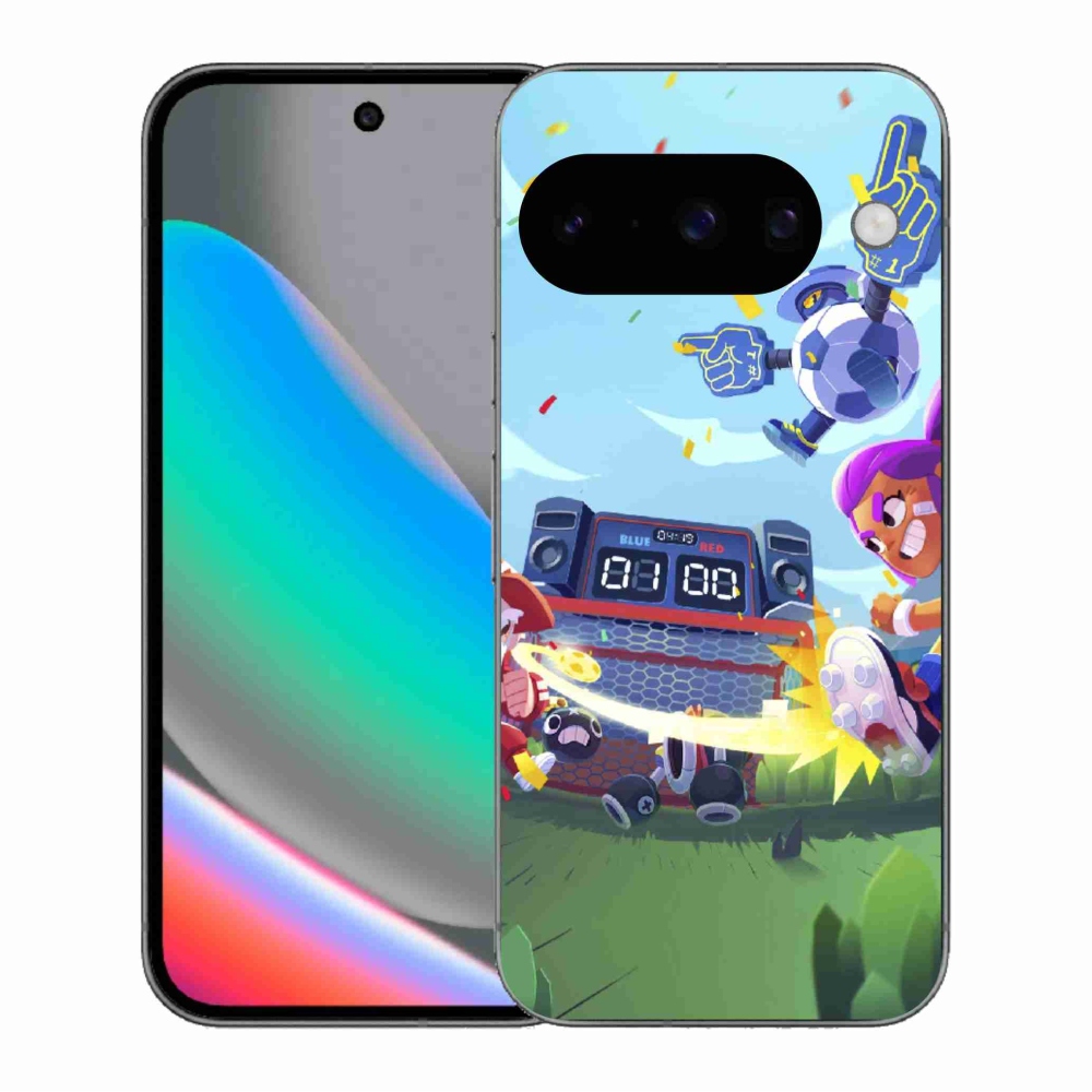 Gél borítás mmCase a Google Pixel 10 számára - verekedés csillagok 1