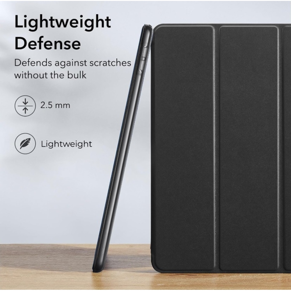 Swissten iPad 10.2 tok (2021/2020/2019) - Fekete