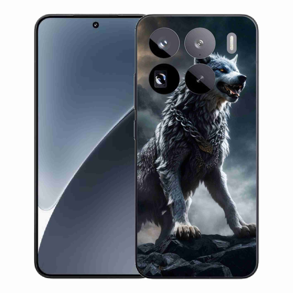 Gél borítás mmCase a Xiaomi 15 Pro-hoz - farkas 1